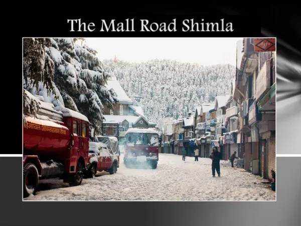 The Mall Shimla