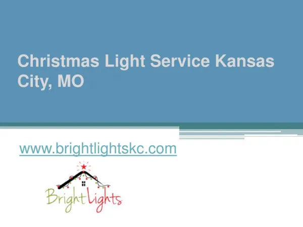 Christmas Light Service Kansas City, MO - www.brightlightskc.com