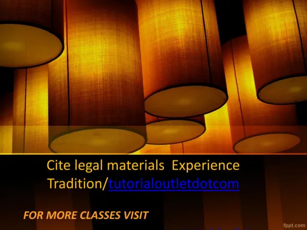 Cite legal materials Experience Tradition/tutorialoutletdotcom