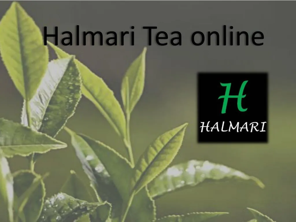 halmari tea online