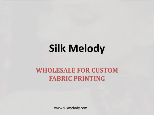 Custom Printed Silk Scarves