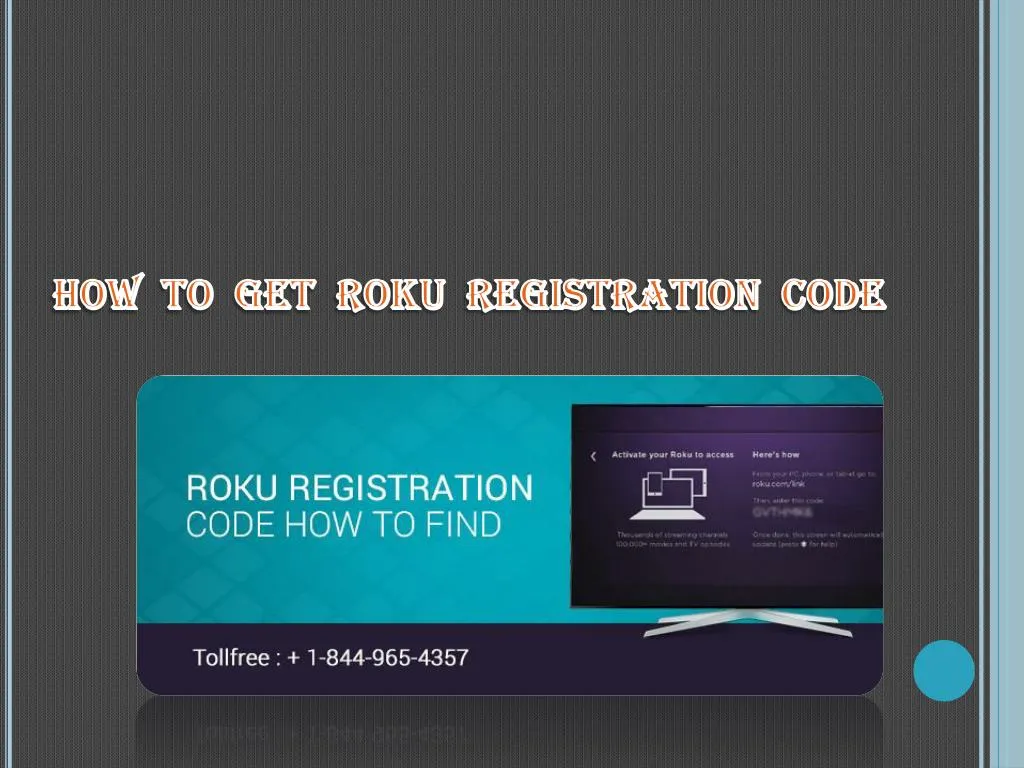 how to get roku registration code