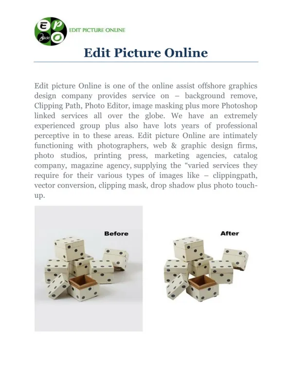 Edit Picture Online - Photo Editing For Ecommerce