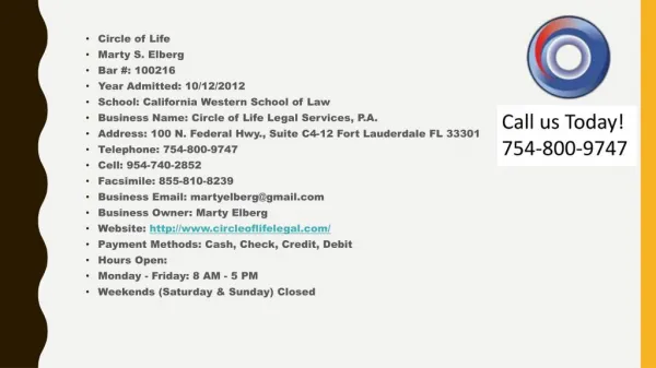Circle of Life Legal Services, P.A.