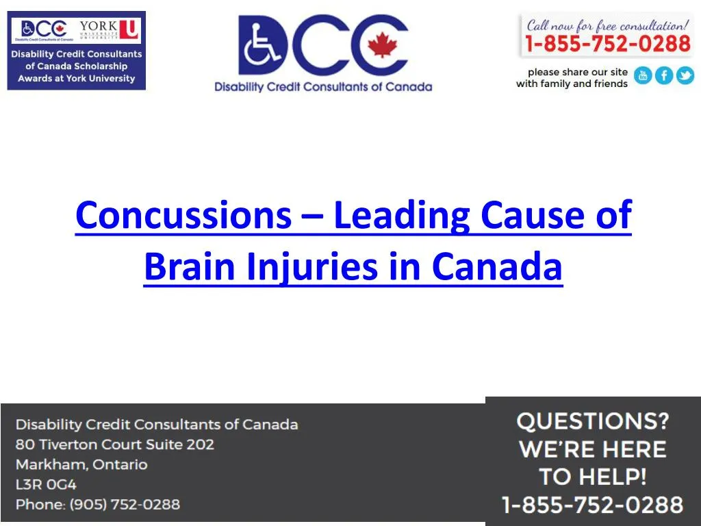 concussions leading cause of brain injuries in canada