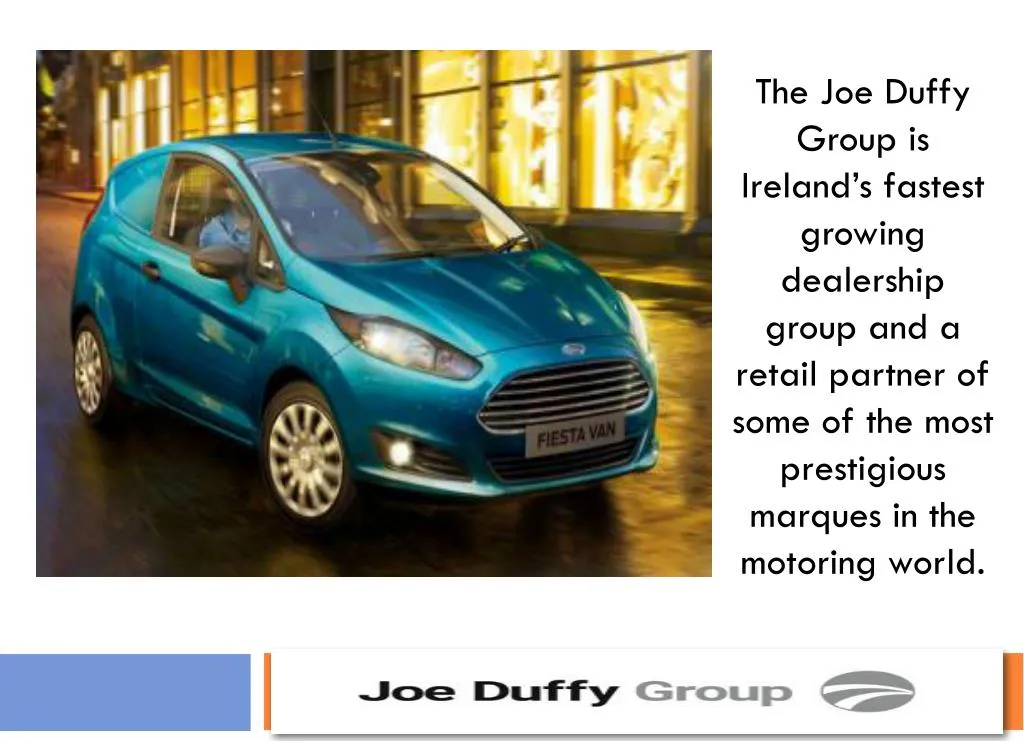 the joe duffy group is ireland s fastest growing