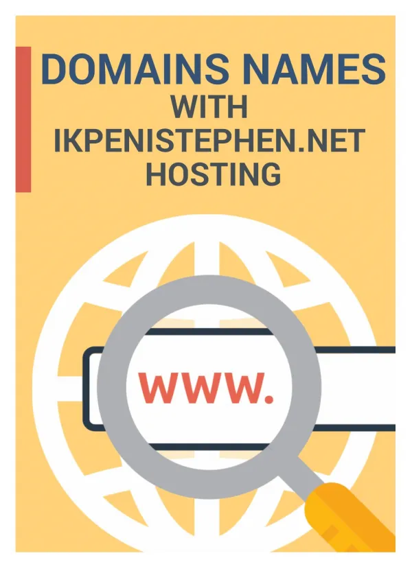 Domains with ikpenistephen.net Hosting