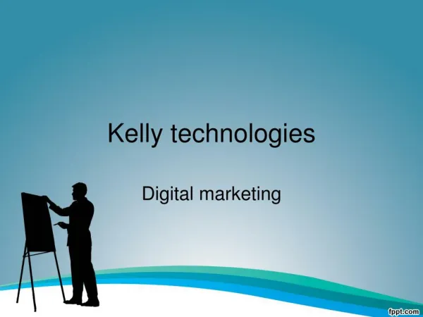 Digital marketing training