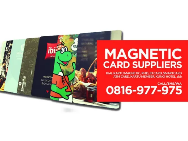 WA 0816-977-975 - ID Card Online, RFID Card, Magnetic Card