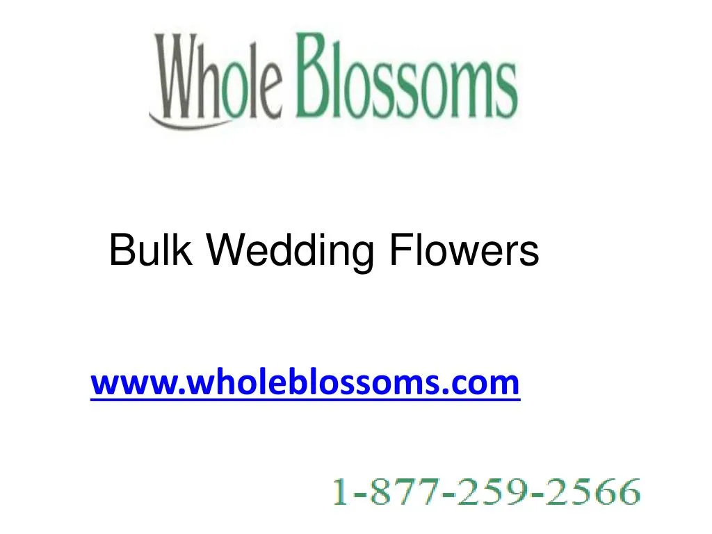 bulk wedding flowers