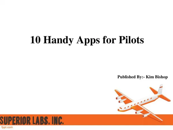 10 Handy Apps For Pilots