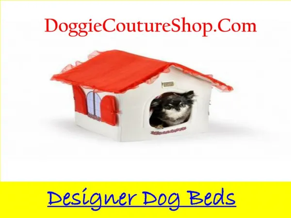 Designer Luxury Dog Beds & Blankets