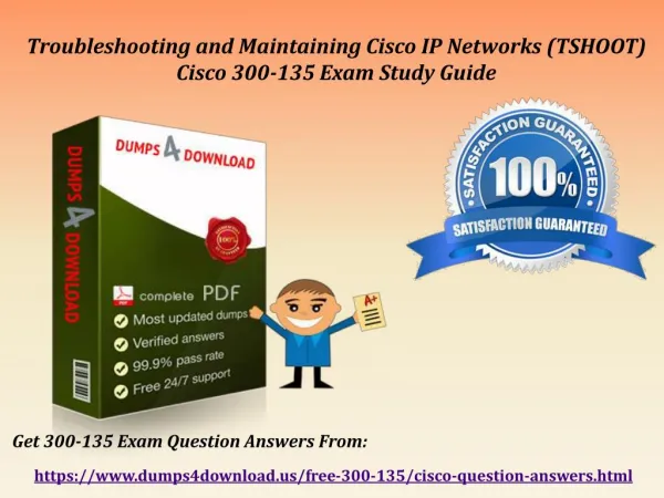 Download 300-135 Braindumps - Cisco 300-135 Real Exam Questions Dumps4Download