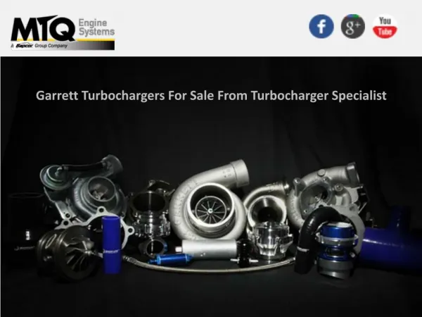 Garrett Turbochargers For Sale From Turbocharger Specialist
