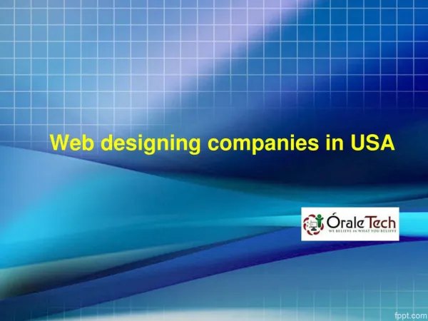 Web designing companies in USA|Best web Designing company in USA
