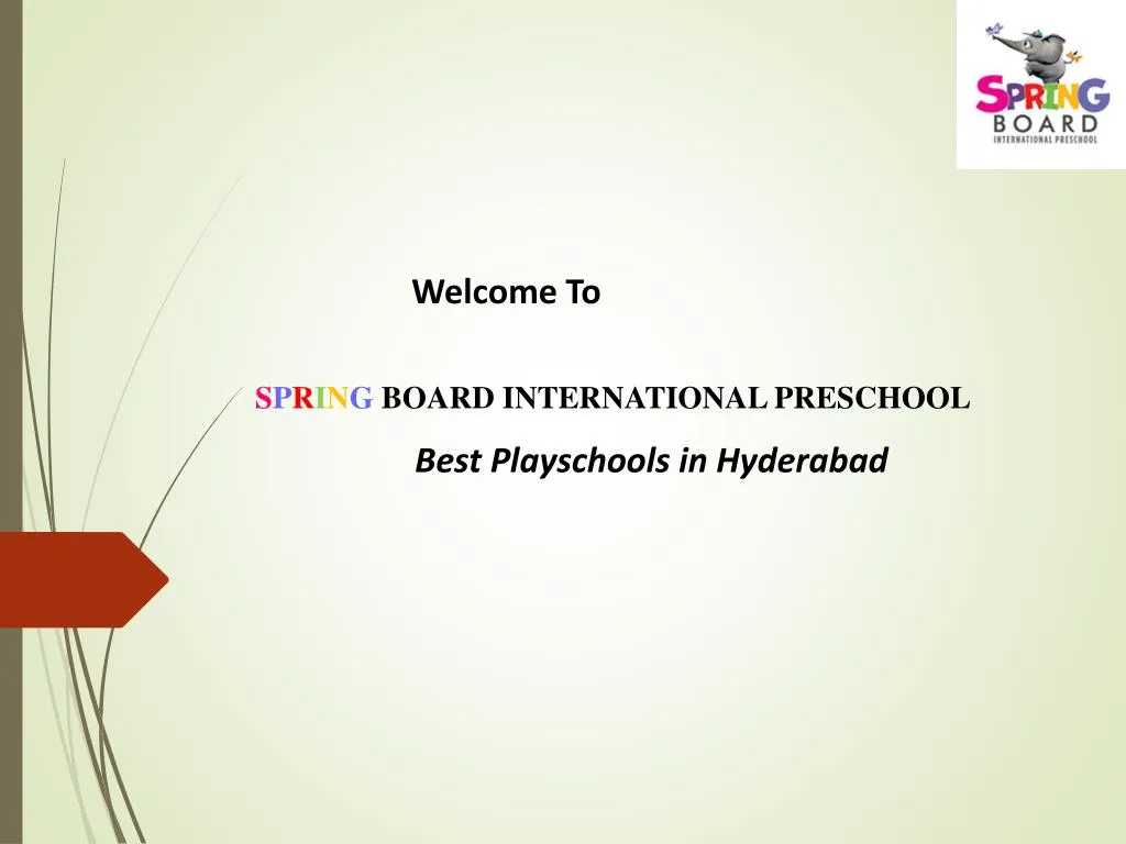 welcome to s p r i n g board international