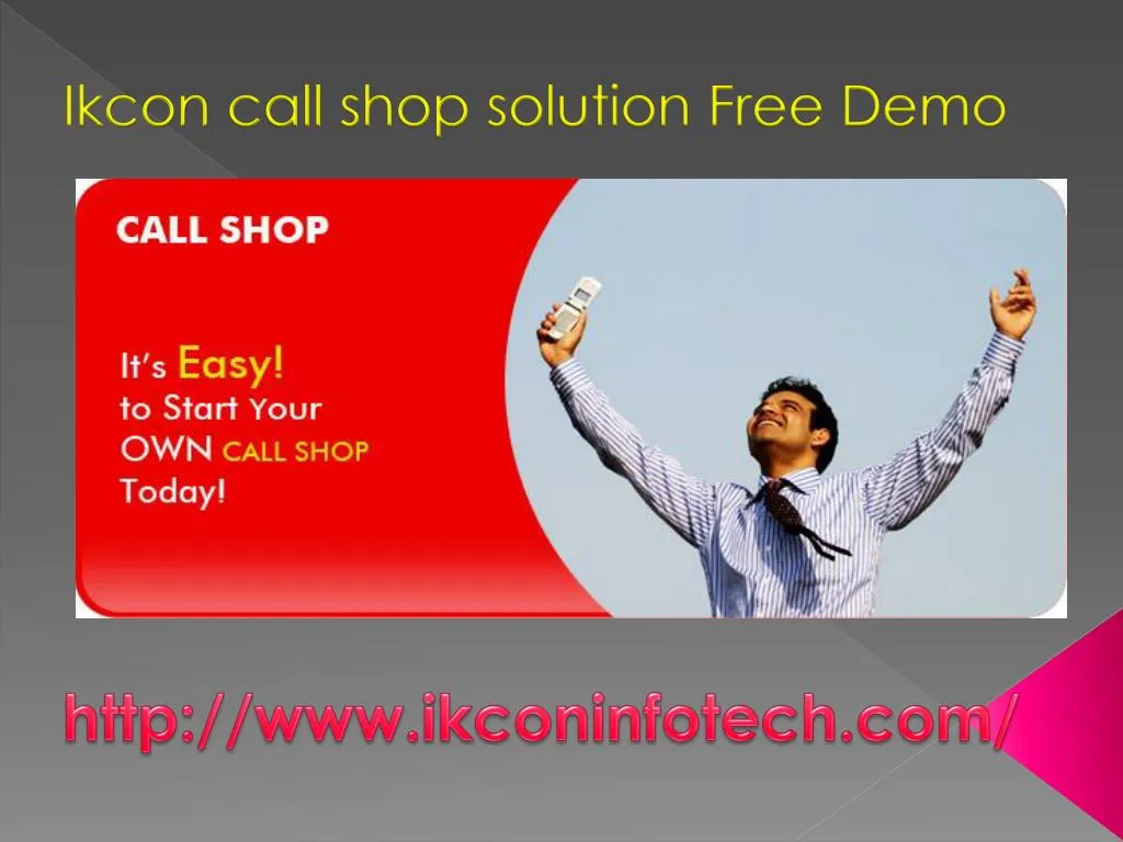 ikcon call shop solution free demo
