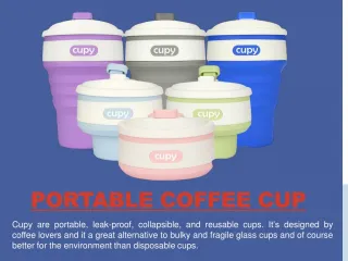 Collapsible Coffee Cup - slide 1