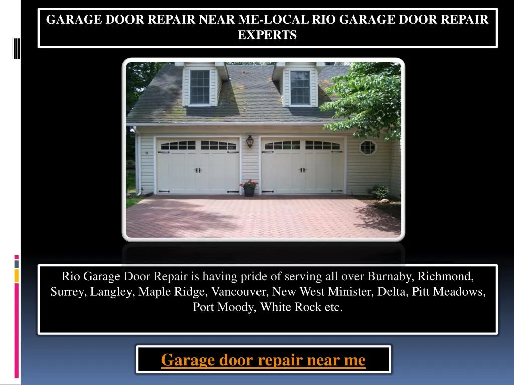garage door repair near me local rio garage door repair experts