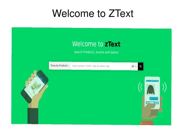 Shop with Texts or online at ztext.com