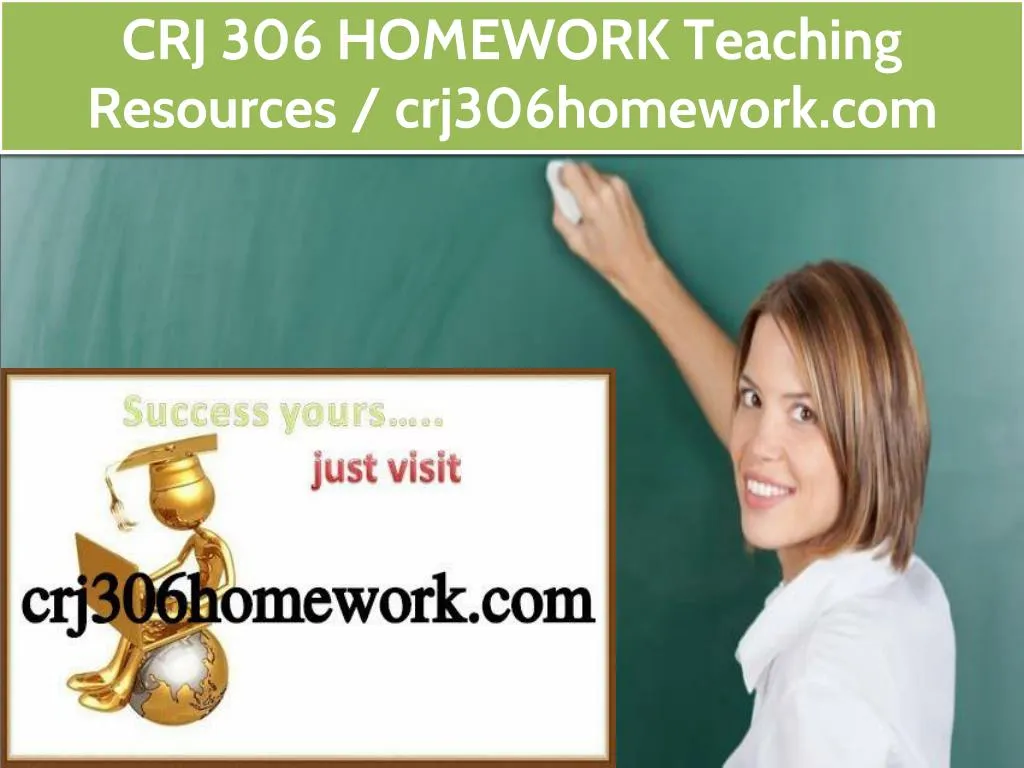 crj 306 homework teaching resources