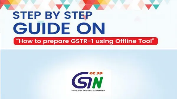 Step by Step Process to Prepare GSTR 1 Using Offline Tool