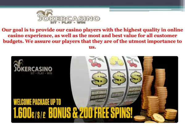 Gratis Spins Casino