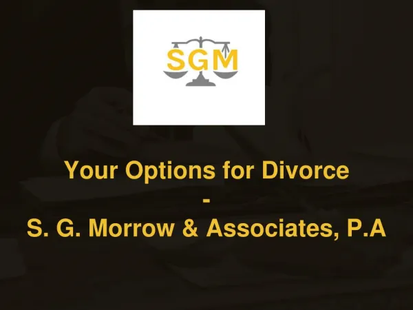 Your Options for Divorce in Aventura