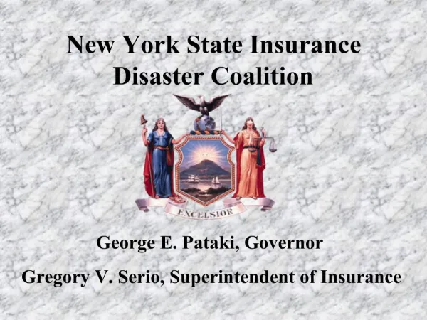 New York State Insurance Disaster Coalition