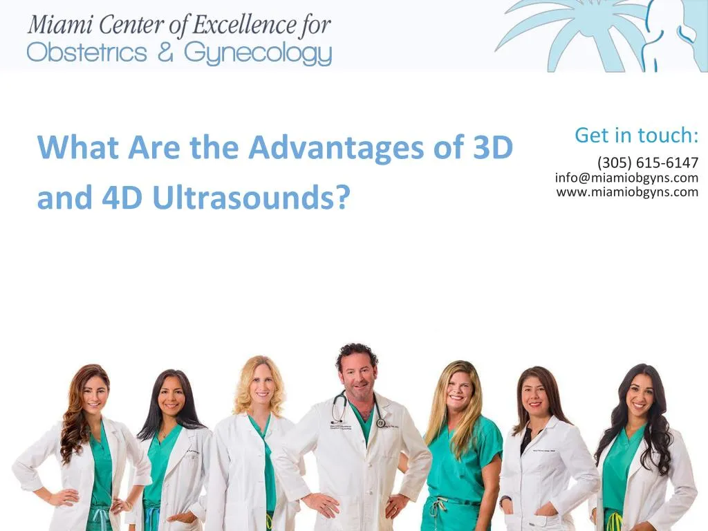 what are the advantages of 3d and 4d ultrasounds