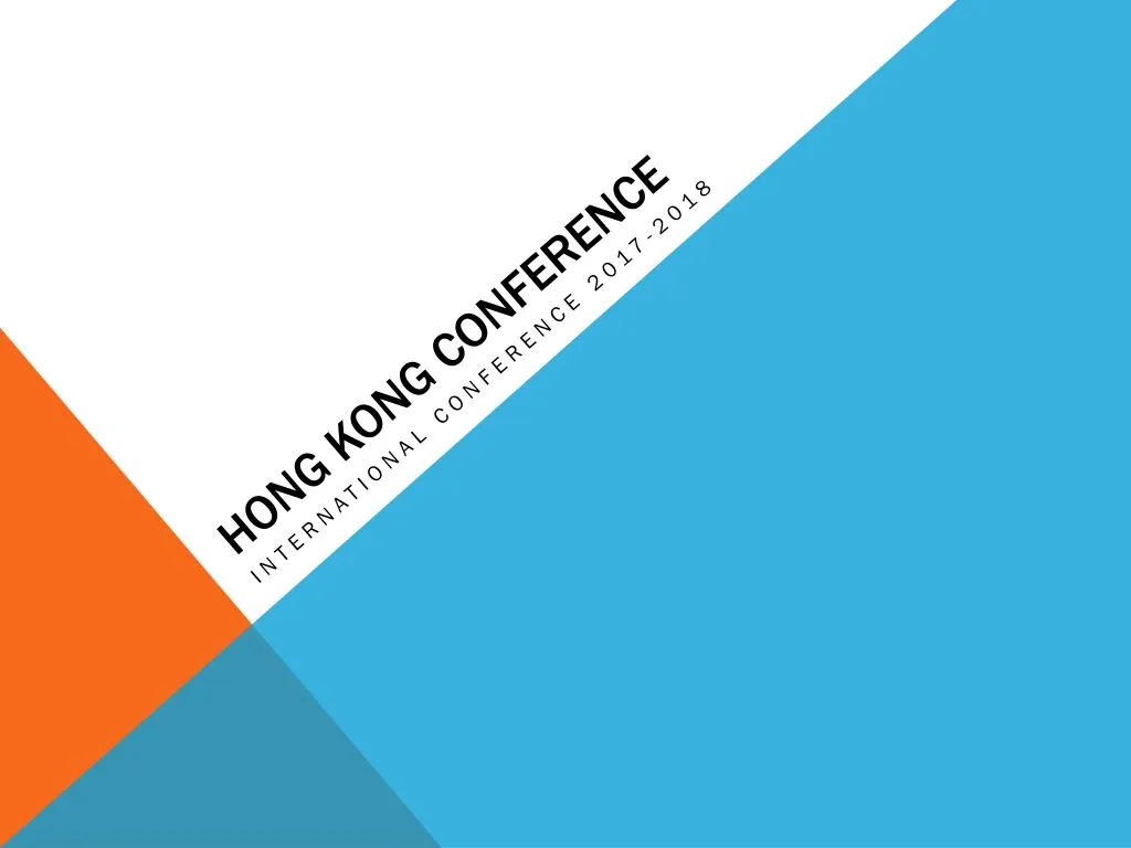 hong kong conference