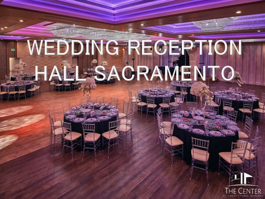 wedding reception hall sacramento