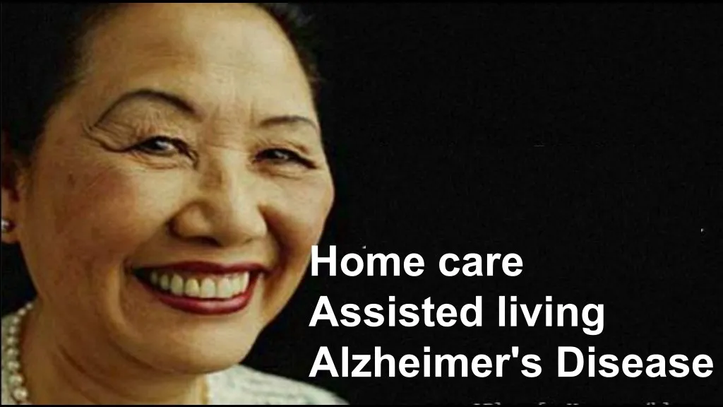 home care assisted living alzheimer s disease