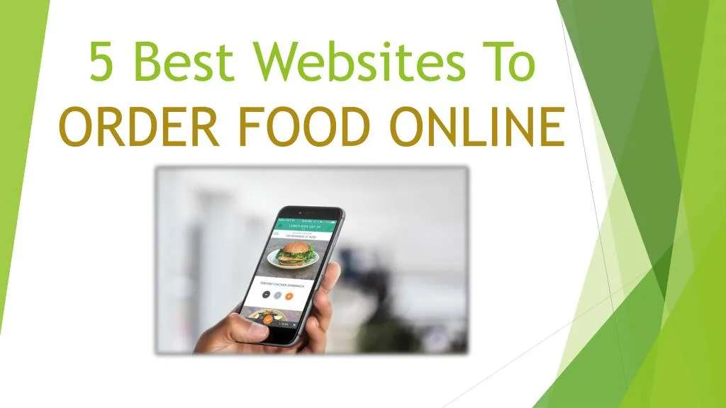 5 best websites to order food online