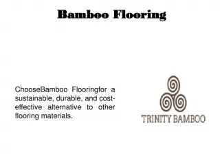 Bamboo Flooring Cost - slide 1