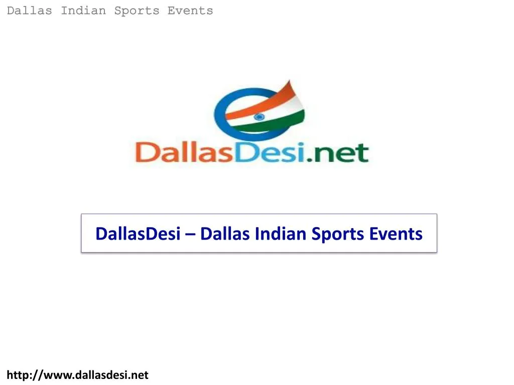 dallasdesi dallas indian sports events