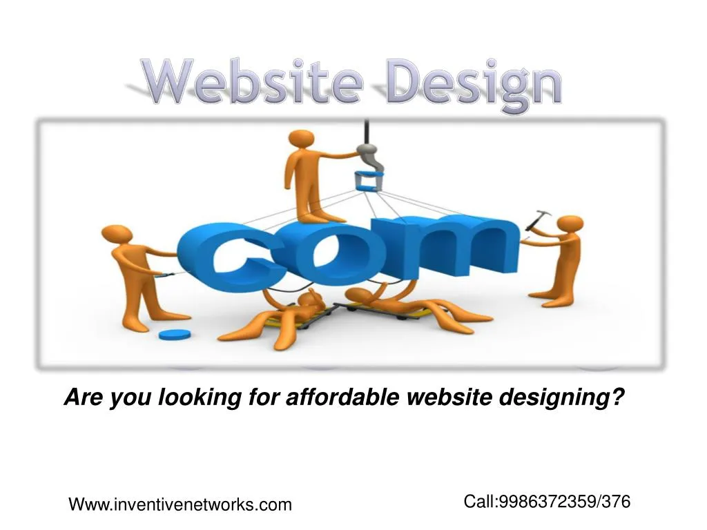 are you looking for affordable website designing
