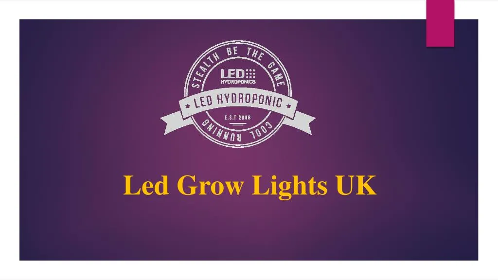 led grow lights uk