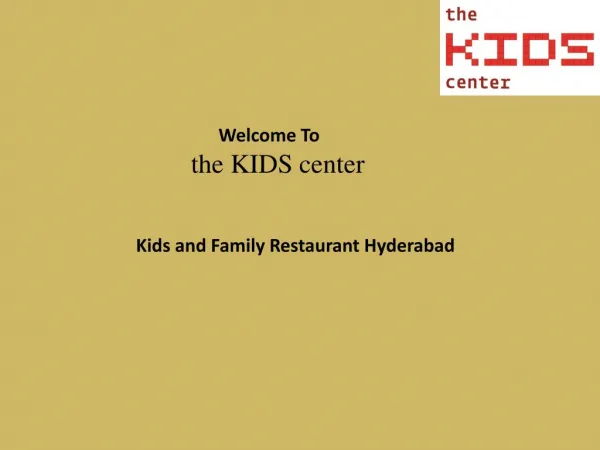 TKC - Kids and Family Restaurant Hyderabad