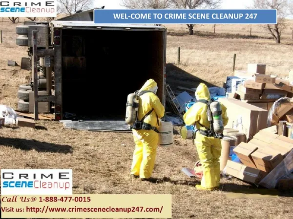 crime scene cleaners ! unattended death cleanup