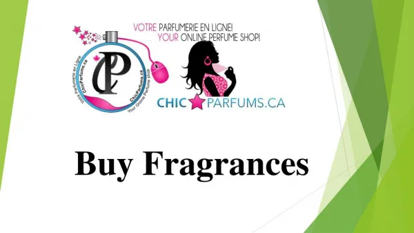 Buy Fragrances