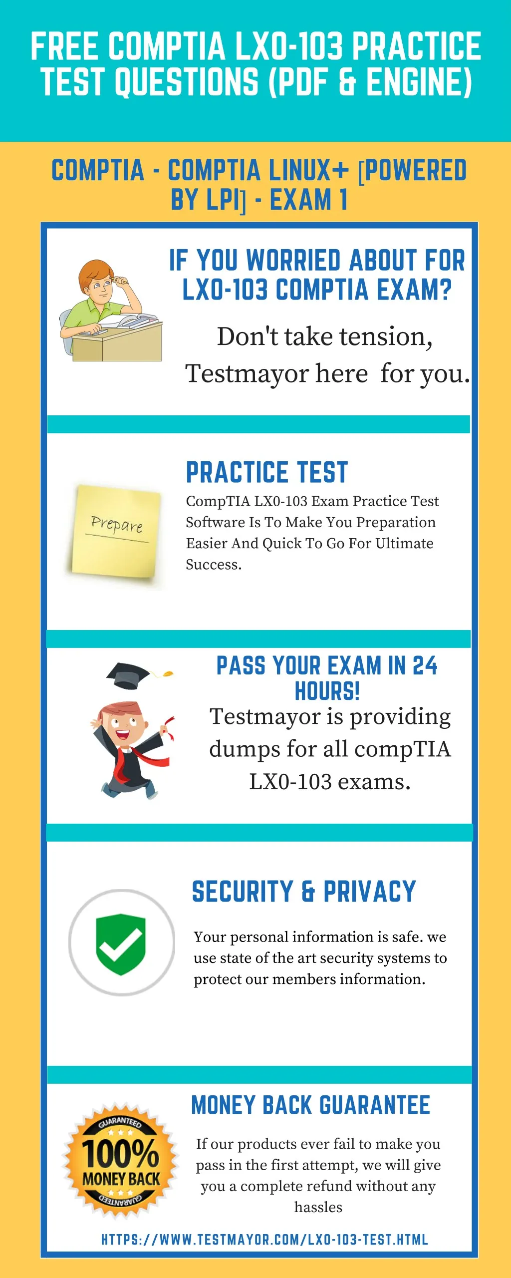 free comptia lx0 103 practice test questions