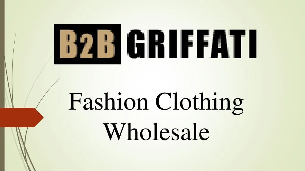 fashion clothing wholesale