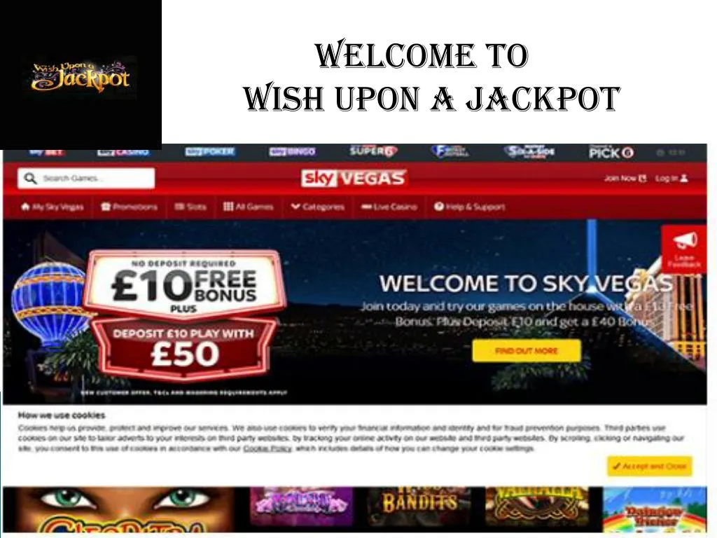 welcome to wish upon a jackpot