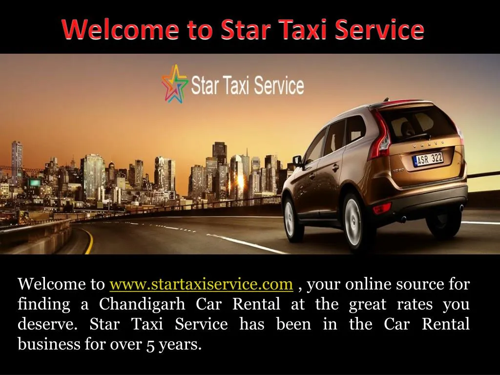 welcome to star taxi service