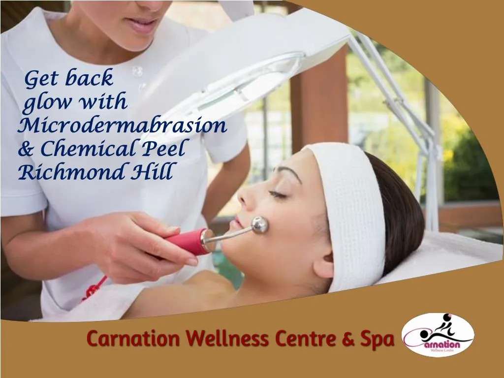 get back glow with microdermabrasion chemical