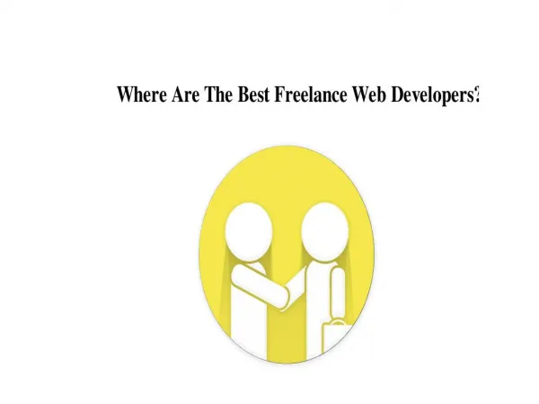 Where Are The Best Freelance Web Developers?
