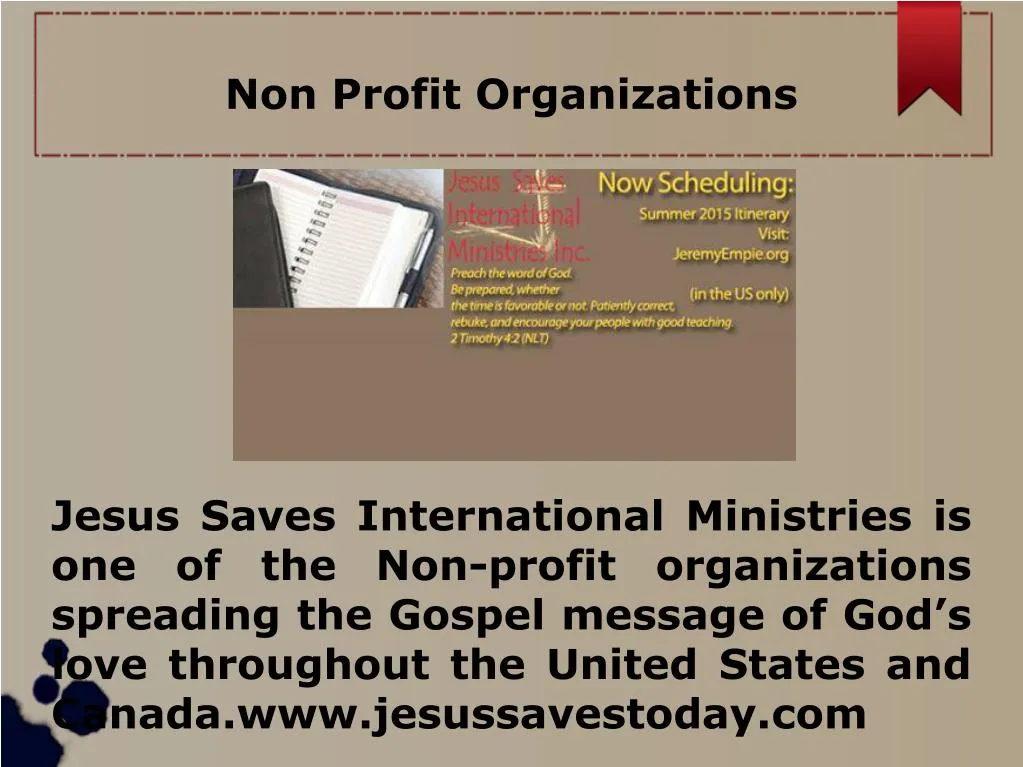 non profit organizations