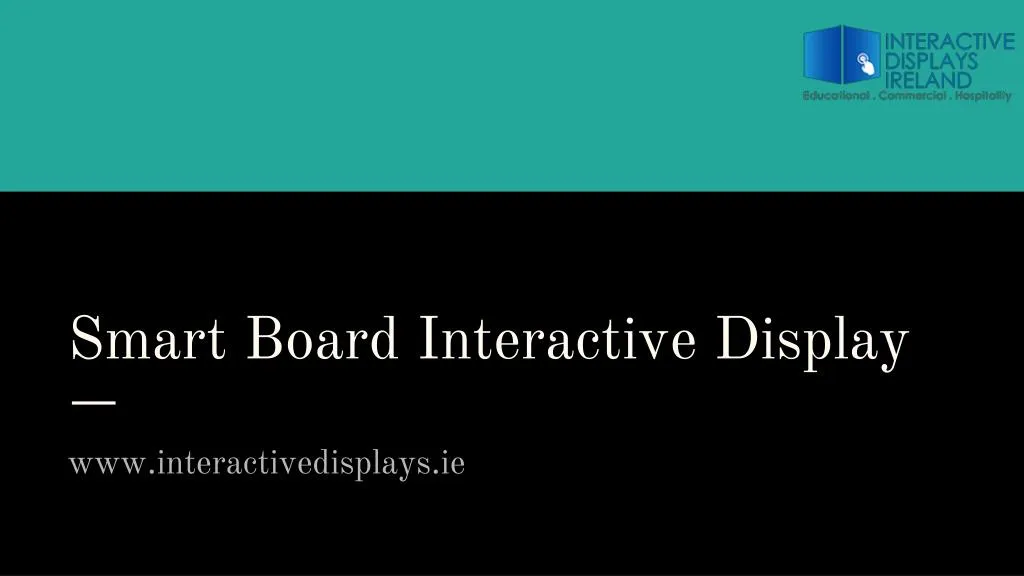 smart board interactive display