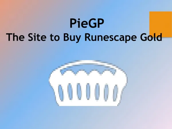 Pie GP - Cheap Runescape Gold for Sale